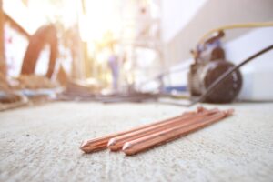 how to ground with 2 grounding rods