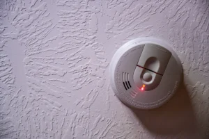 smoke detector chirping