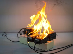 how to put out an electrical fire