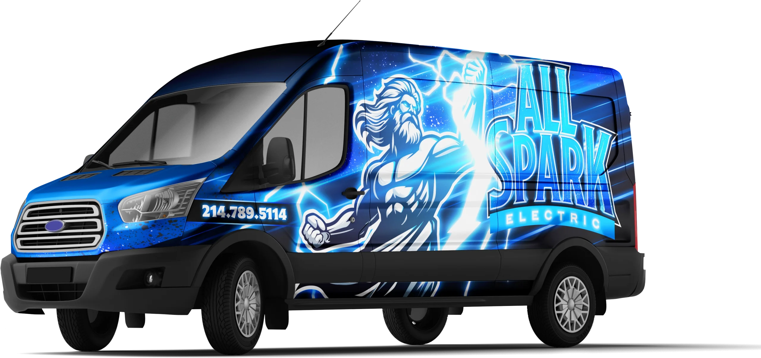 All Spark Electric service vehicle